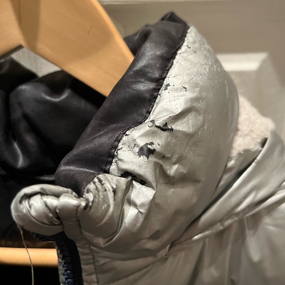 🌟HOST PICK🌟 American Eagle Silver Puffer Coat - Picture 10 of 16